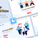 Modular universal operation design illustration component system source files sketch,ai vector original files